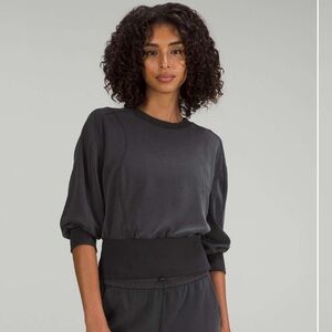 Lululemon Softstreme Ribbed-Hem Pullover Size 10 Athletic Athleisure